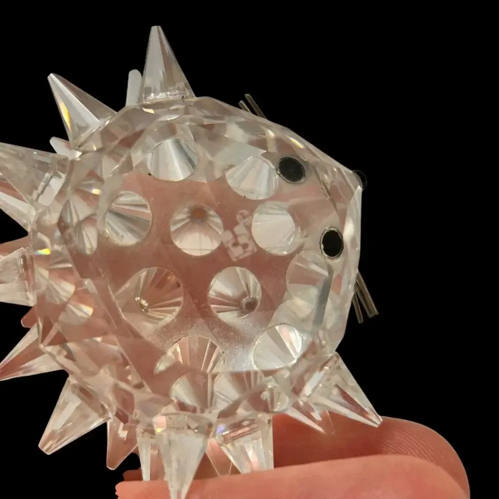 Retired Swarovski Crystal Medium Hedgehog Rare
